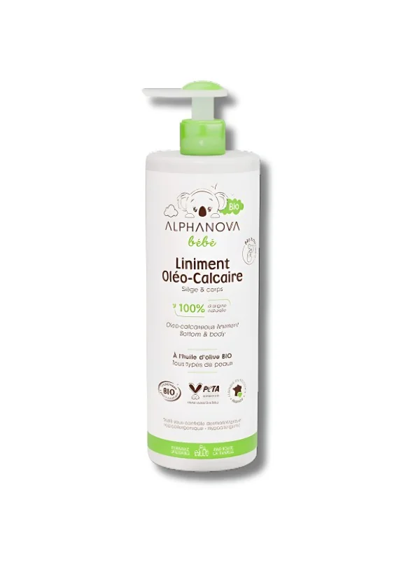 ALPHANOVA - LINIMENT OLEO- CALCAIRE TOUS TYPES DE PEAUX 400ML