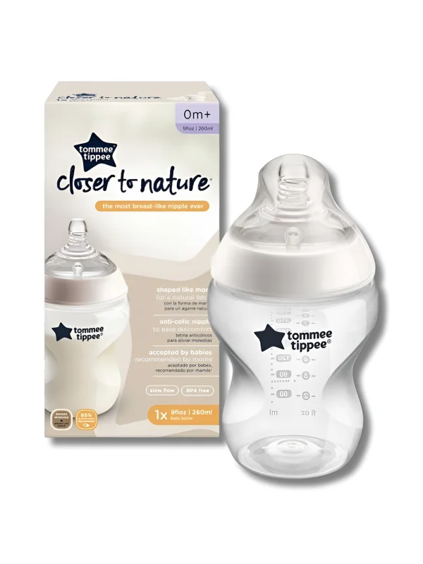 TOMMEE TIPPEE - CLOSER TO NATURE BIBERON BLANC +0MOIS 150ML
