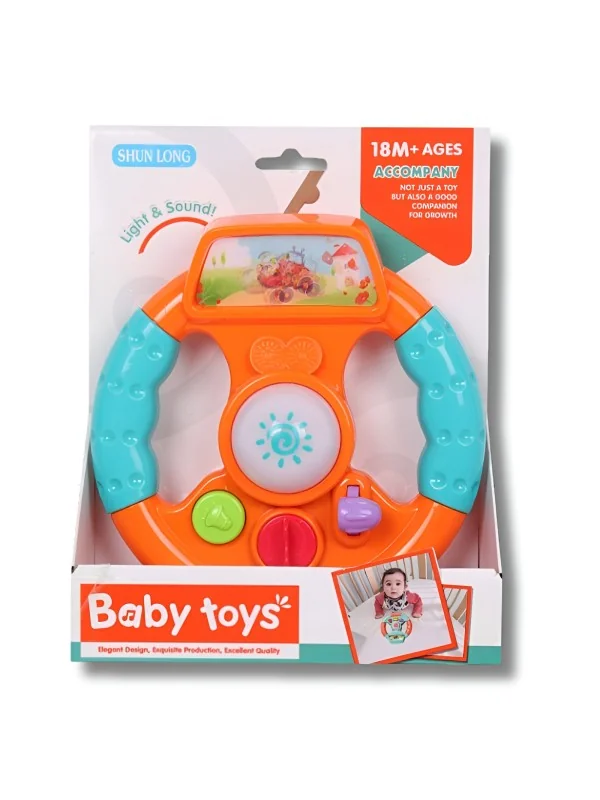BABY TOYS - VOLANT MUSICAL +18MOIS