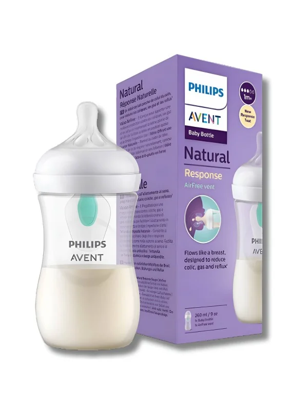 AVENT - BIBERON NATURAL RESPONSE ANTI COLIQUE 260ML SCY673/01