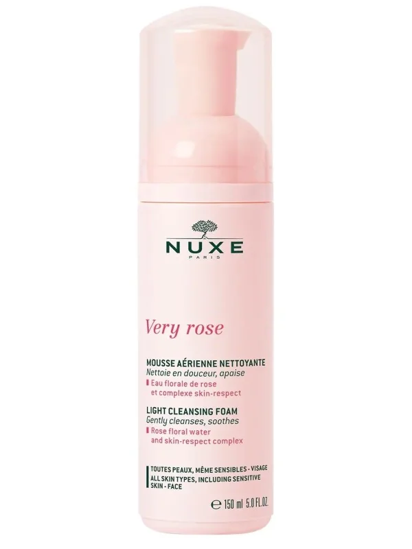 NUXE VERY ROSE Mousse Aérienne Nettoyante 150ML