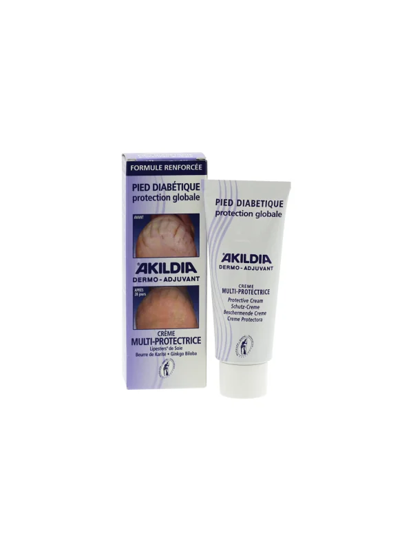 AKILEÏNE AKILDIA CREME PIED DIABETIQUE 75ML