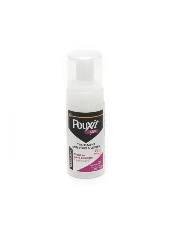 POUXIT EASY MOUSSE SANS RINCAGE ANTI-POUX&LENTES 100ML