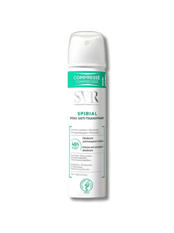 SVR SPIRIAL - SPRAY DEODORANT ANTI TRANSPIRANT 75ML