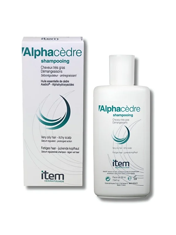 ITEM ALPHACEDRE - SHAMPOOING SEBOREGULATEUR 200ML