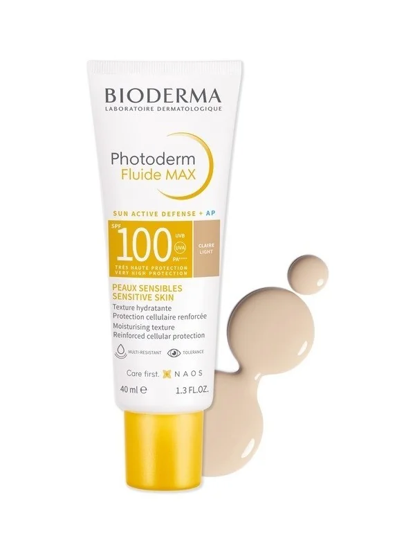 Bioderma Photoderm Fluide Claire Light Max SPF100 40Ml