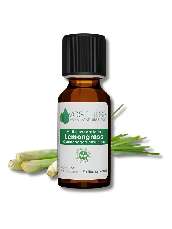 VOSHUILES - HUILE ESSENTIELLE DE LEMONGRASS