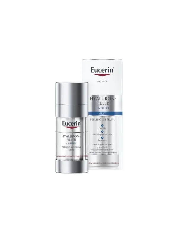 EUCERIN HYALURON-FILLER PEELING & SÉRUM NUIT