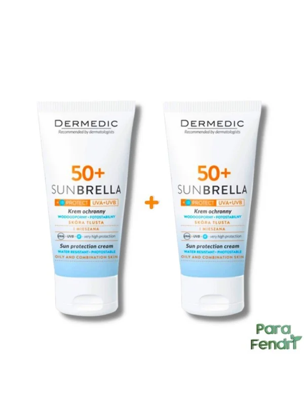 Dermedic pack de 2 écrans sunbrella SELON TYPE DE PEAU