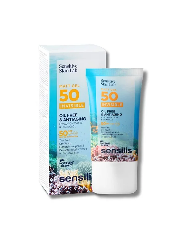 SENSILIS MAT GEL - ECRAN INVISIBLE ANTI ÂGE TEXTURE MOUSSE SPF50 40ML