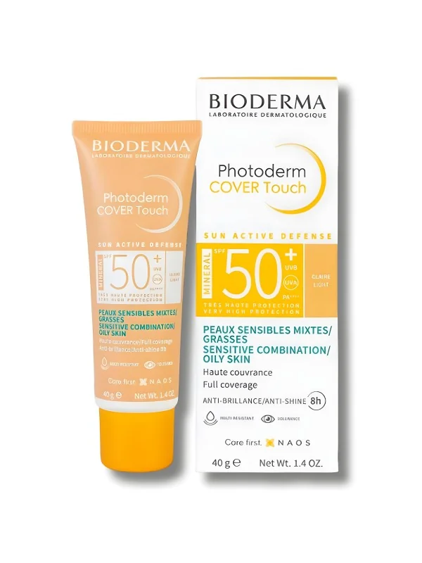 BIODERMA PHOTODERM - COVER TOUCH MINERAL TRES CLAIRE SPF50+ 40G