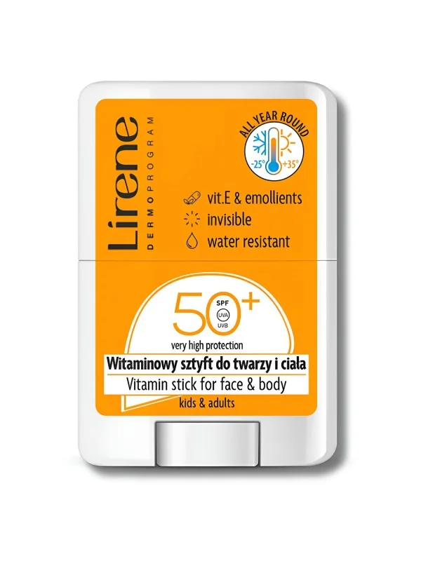 LIRENE - ECRAN STICK VISAGE ET CORPS SPF50+
