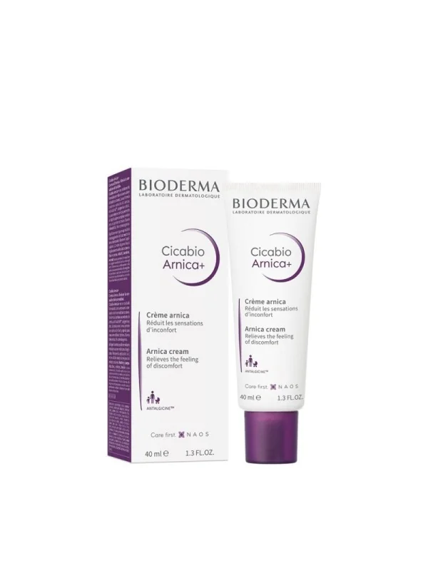 Bioderma CICABIO Arnica+ Crème réparatrice et apaisante - 40ml