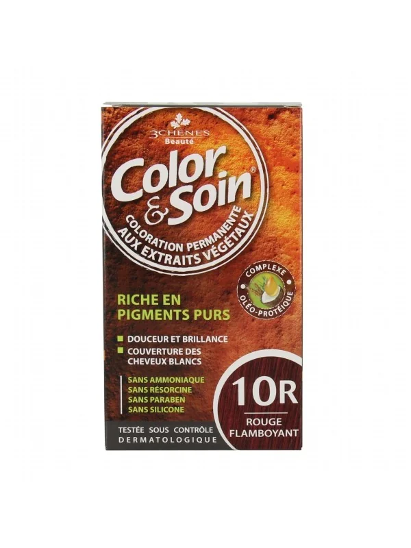 color soin rouge flamboyant 10r coloration permanente