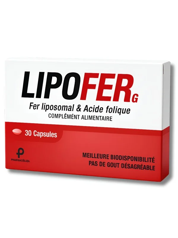 PHARMAVERA - LIPOFER 30 CAPSULES