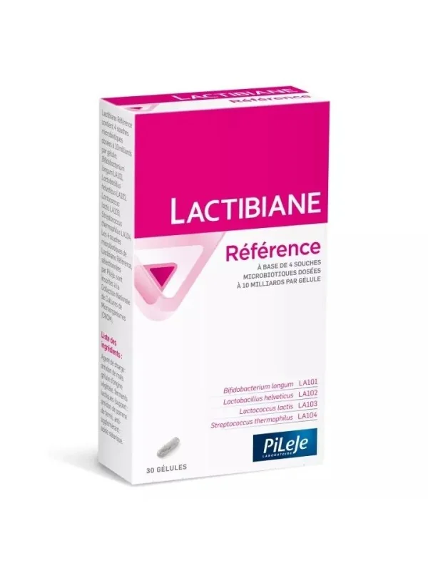 Pileje Lactibiane Référence - 30 gélules