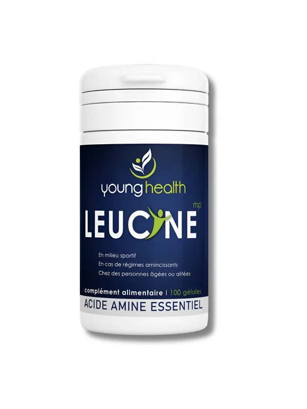 YOUNG HEALTH - LEUCINE 100 GELULES