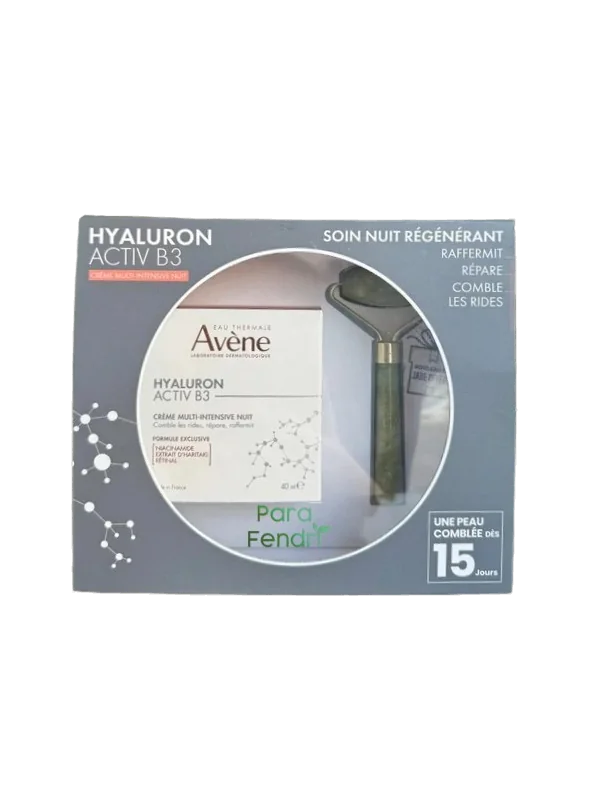 AVENE - COFFRET : CREME DE NUIT HAB3 50ML + ROULEAU EN JADE OFFERT