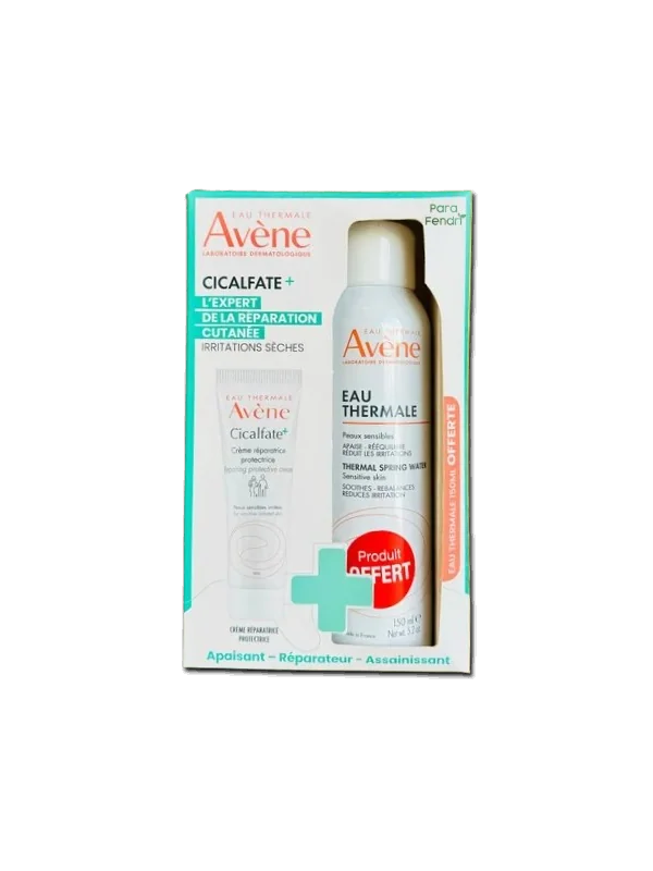 AVENE - COFFRET : CREME CICALFATE+ 100ML + EAU THERMALE 150ML OFFERTE