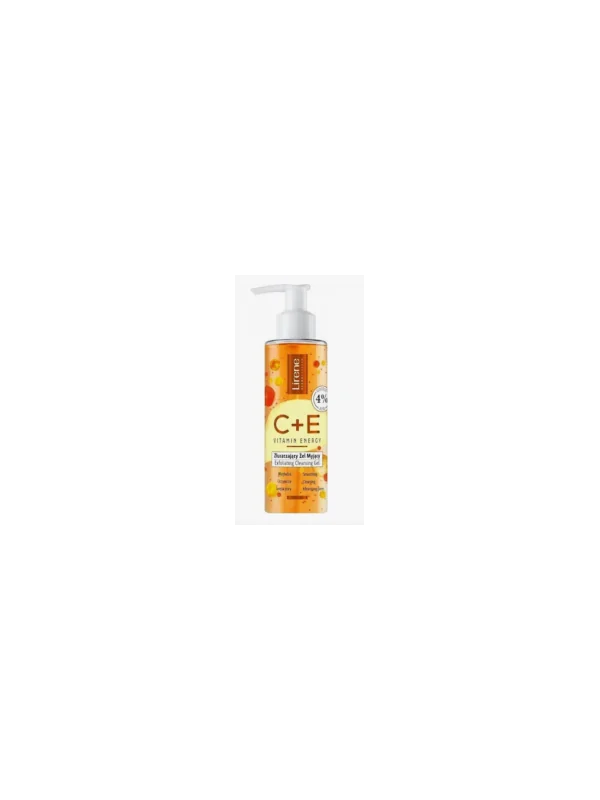 Lirene C+E Vitamin Energy Gel Exfoliant Visage 145ml - Éclat et Nettoyage