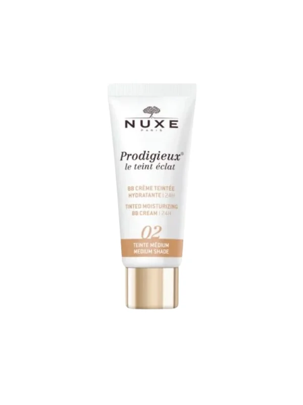 NUXE PRODIGIEUX LE TEINT ECLAT - BB CREME HYDRATANTE TEINTEE 02 MEDIUM 30ML