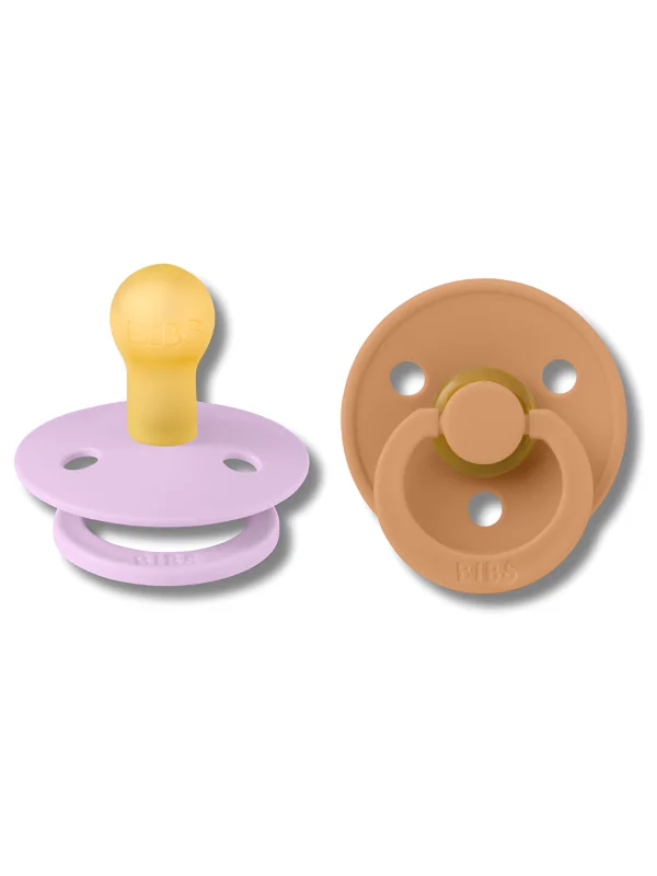 BIBS - NATURAL RUBBER LOT DE 2 SUCETTES 1ER AGE