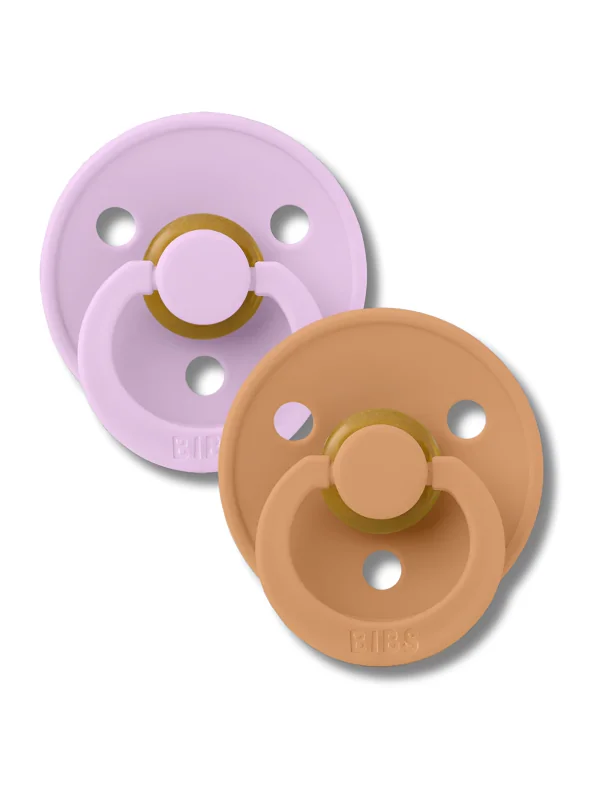 BIBS - NATURAL RUBBER LOT DE 2 SUCETTES TAILLE 2 +6MOIS
