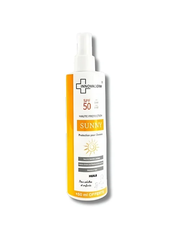 INNOVADERM - HUILE CHEVEUX SPF50+ 250ML
