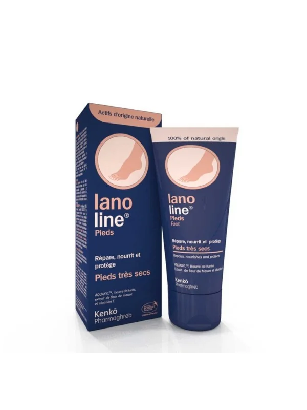 Kenko Lano Line - Crème réparatrice et nourrissante des pieds -75ml