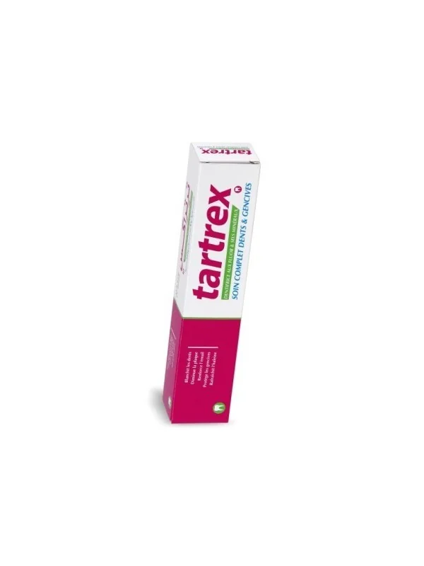 PHYTEAL TARTREX DENTIFRICE SOIN COMPLET AUX FLUOR ET SELS MINÉRAUX