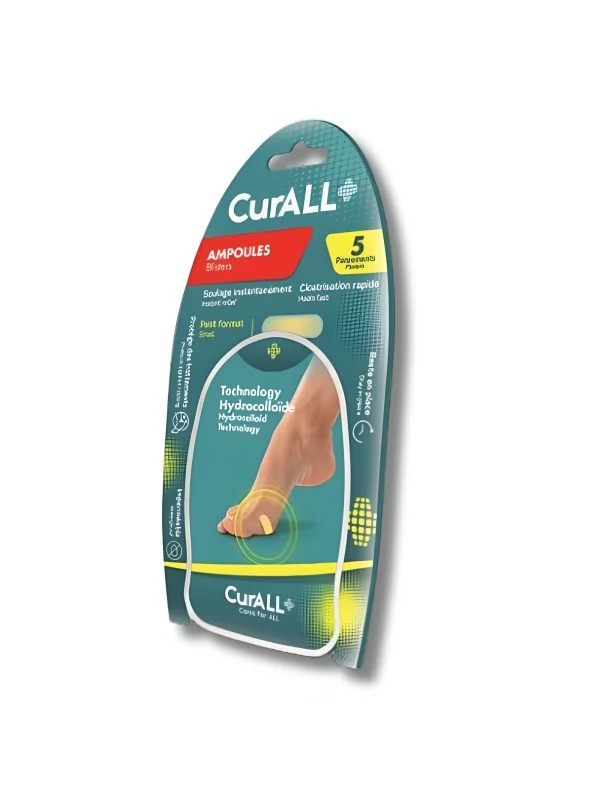CURALL - AMPOULES COTE DU PIEDS BOITE DE 5