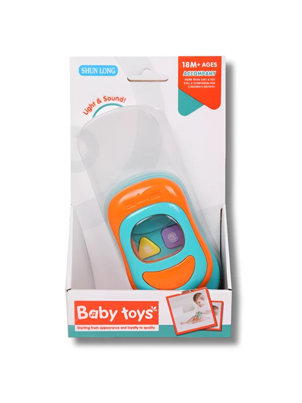 BABY TOYS - TELEPHONE MUSICAL LIGHT AND SOUND +18MOIS