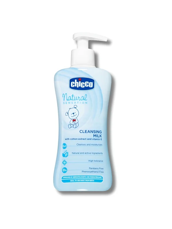 CHICCO NATURAL SENSATION - LAIT NETTOYANT 300ML