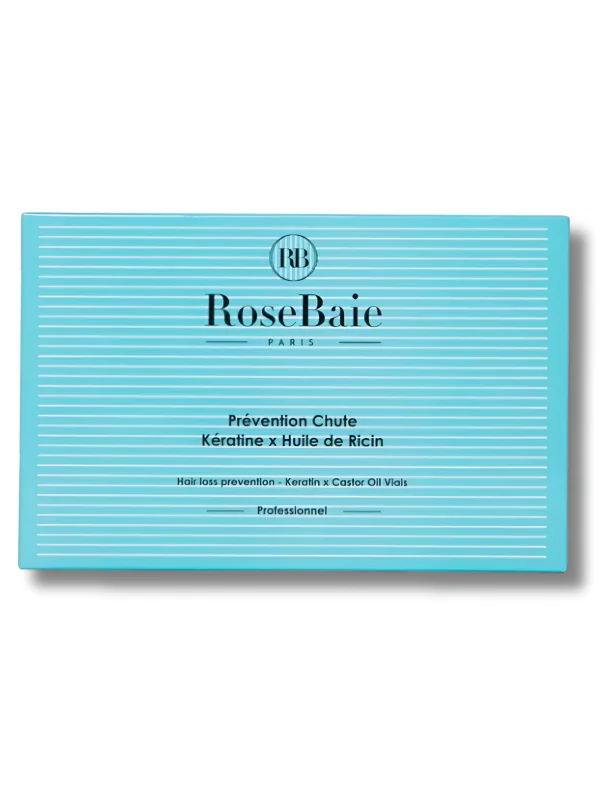 ROSEBAIE - CURE ANTI-CHUTE RICIN & KÉRATINE : STIMULE LA POUSSE, PURIFIE ET RENFORCE