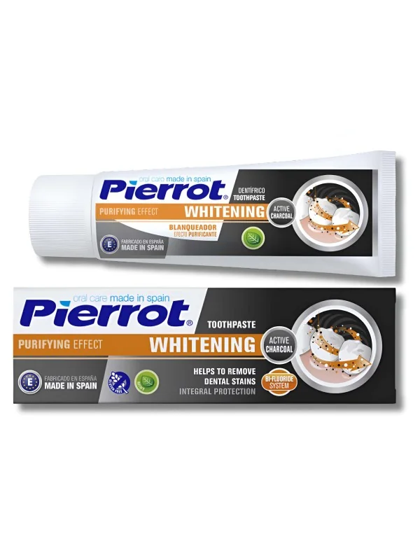 PIERROT - DENTIFRICE BLANCHISSANT CHARBON 75ML