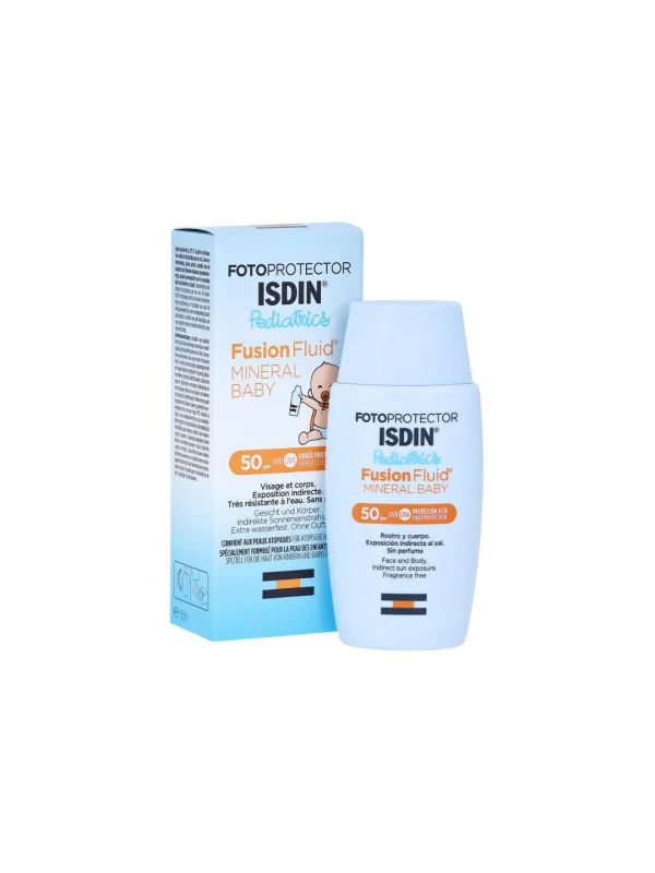 ISDIN FOTOPROTECTOR PEDIATRICS FUSION FLUID MINERAL BABY 50ML