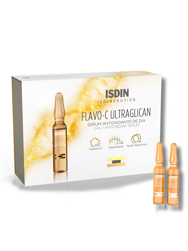 ISDIN ISDINCEUTICS - FLAVO-C ULTRAGLICAN SERUM ANTIOXYDANT JOUR 10 UNIDOSES DE 2ML