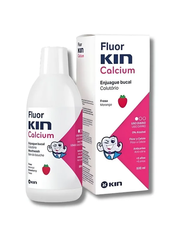 KIN FLUOR CALCIUM - BAIN DE BOUCHE 500ML
