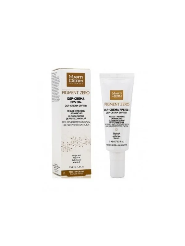 MARTIDERM PIGMENT ZERO MARTIDERM DSP Crème Dépigmentante SPF50 40ML