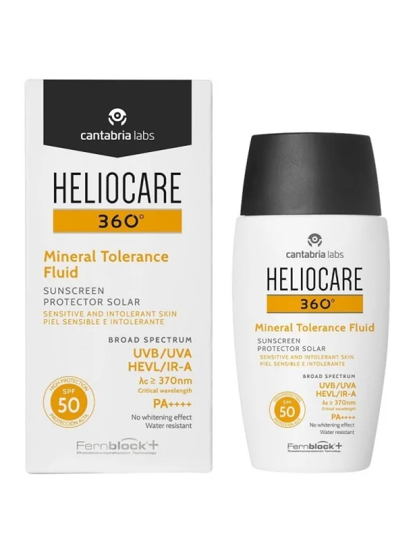 HELIOCARE 360 ​​MINERAL TOLERANCE FLUID SPF50 50ML