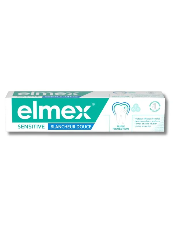 ELMEX SENSITIVE - DENTIFRICE BLANCHEUR DOUCE 75ML