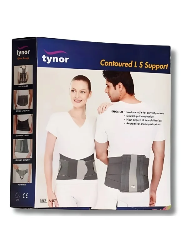 TYNOR - CEINTURE ET SUPPORT LOMBO-SACRALE D9 A07 TAILLE L