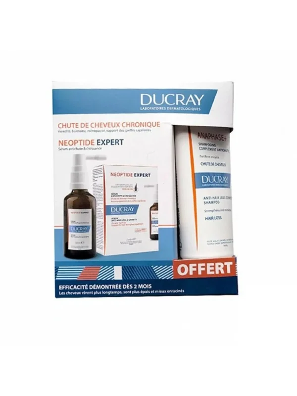 DUCRAY NEOPTIDE EXPERT SÉRUM 2X50ML + SHAMPOING ANAPHASE+ 100ML OFFERTE