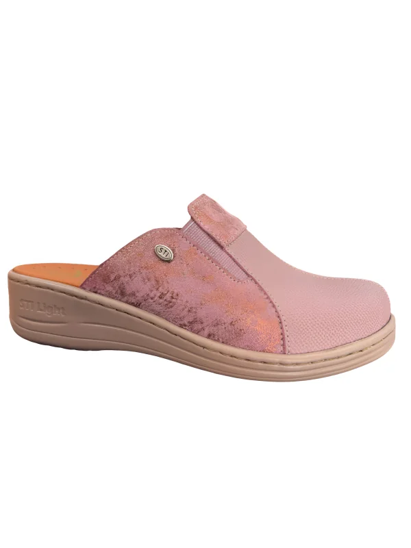 STI LIGHT - SABOTS ORTHOPEDIQUES FEMME ROSES