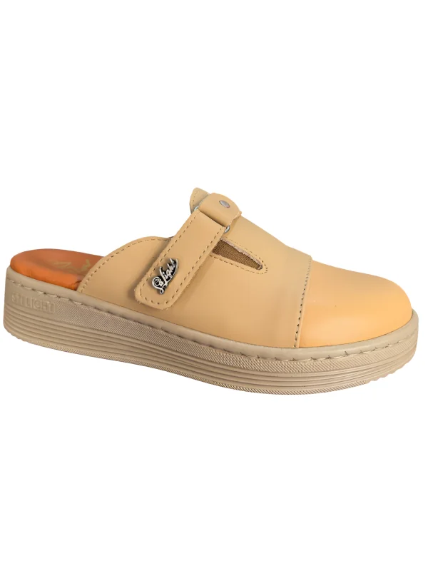 STI LIGHT - SABOTS ORTHOPEDIQUES CAMELS FEMME