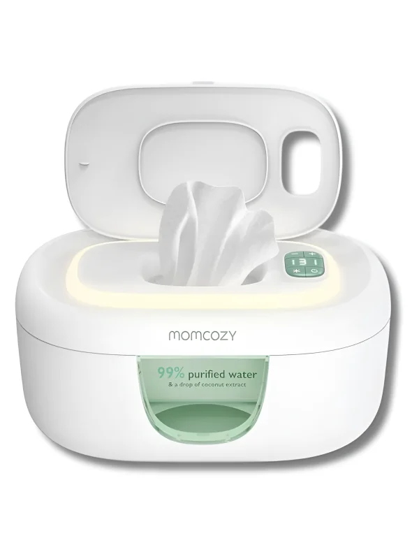 MOMCOZY – CHAUFFE-LINGETTES & VEILLEUSE INTÉGRÉE